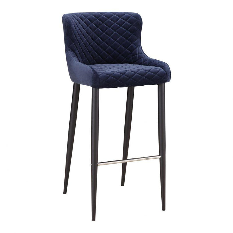 Etta Barstool Dark Blue - Al Rugaib Furniture (4583190331488)