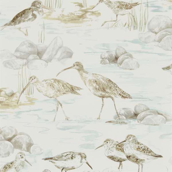 Estuary Birds Wallpaper| Sanderson Group