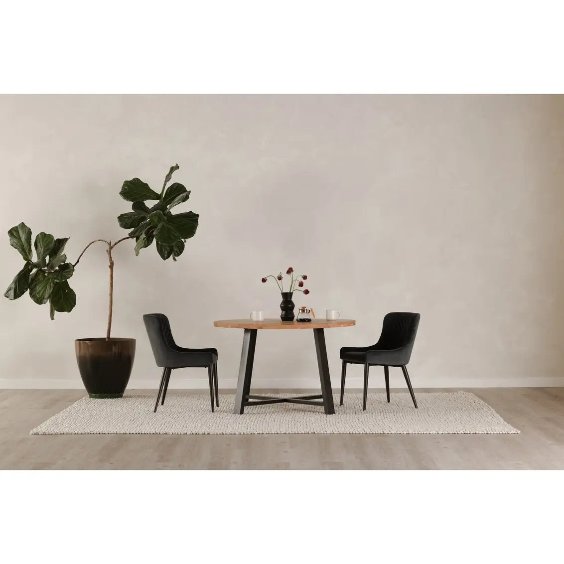 Etta Dining Chair Dark Grey Dining Chairs| Moe's Home
