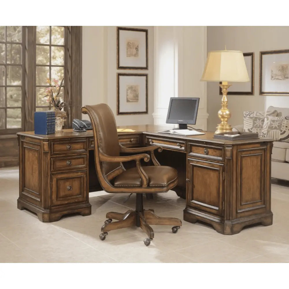 Executive Left Right Return Office Desks| Hooker