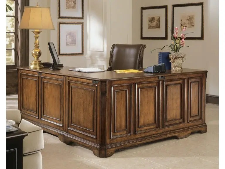Executive Left Right Return Office Desks| Hooker