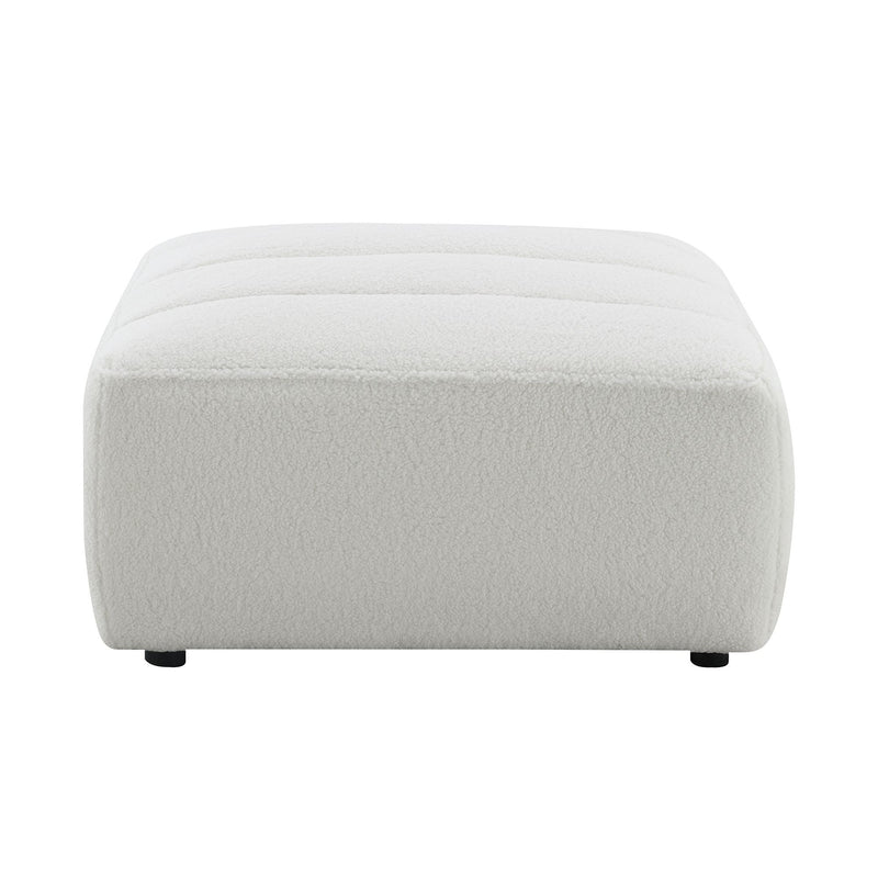 Defender Sectional Ottoman In White