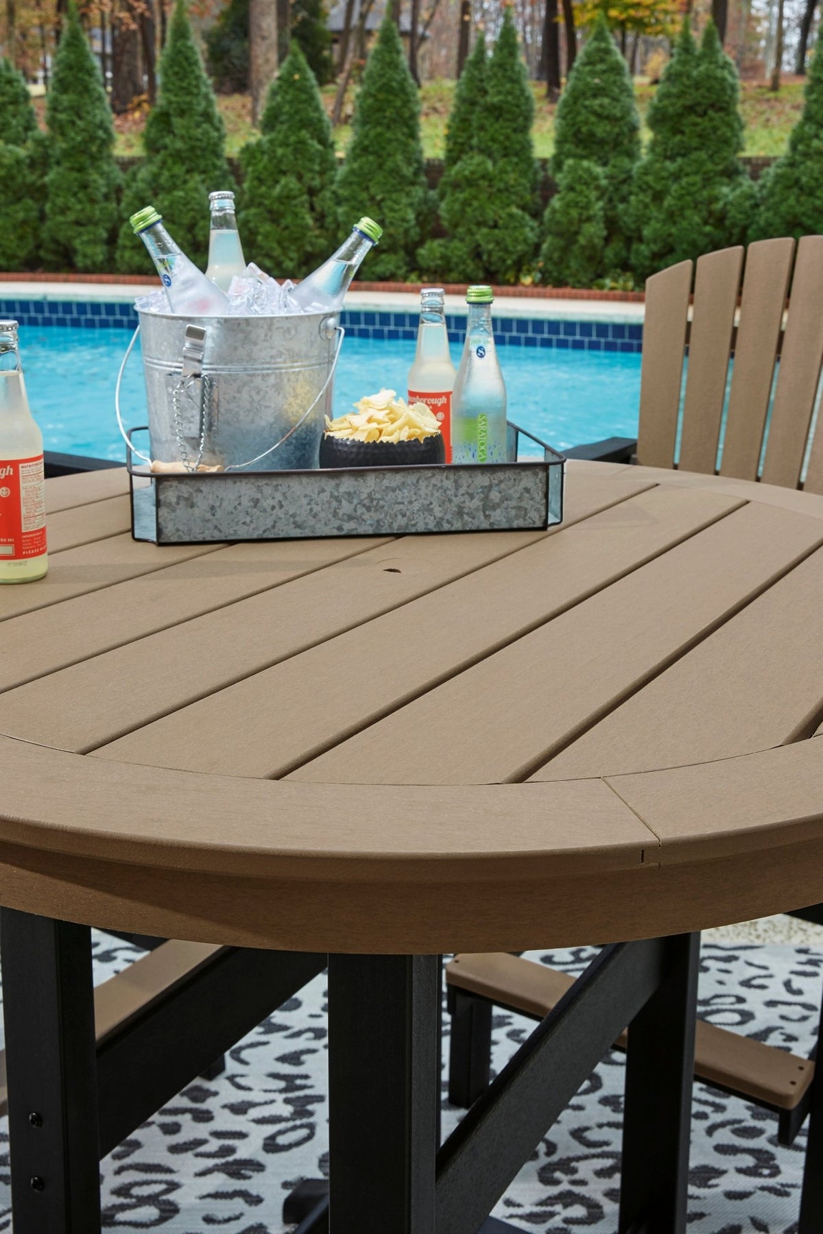 Fairen Trail Bar Table Outdoor Tables| Ashley Homestore