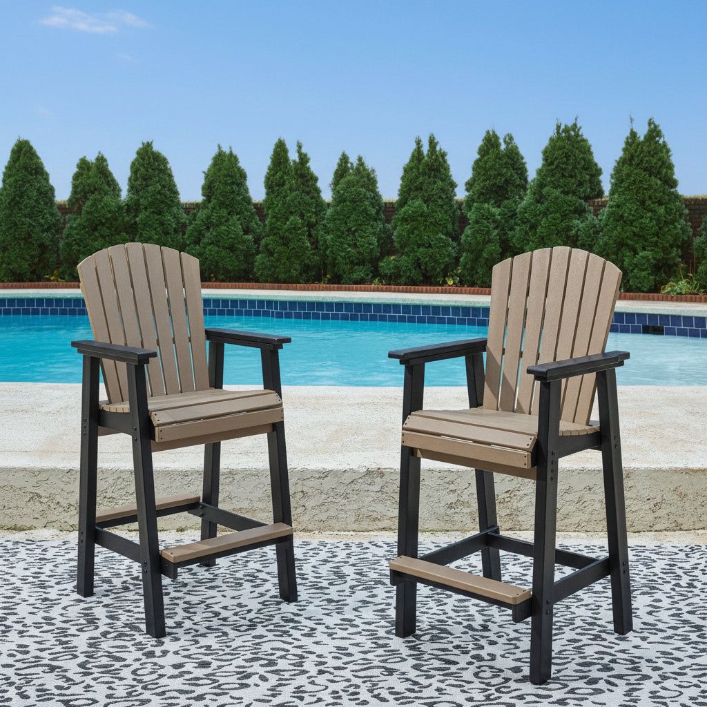 Fairen Trail Barstool (Set of 2) Outdoor Chairs| Ashley Homestore