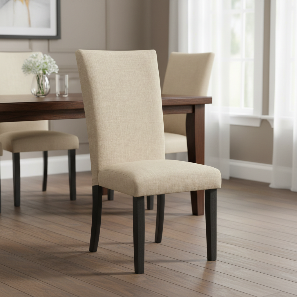 Felicia Upholstery Side Chair W/Linen Dining Chairs| Roots Furniture