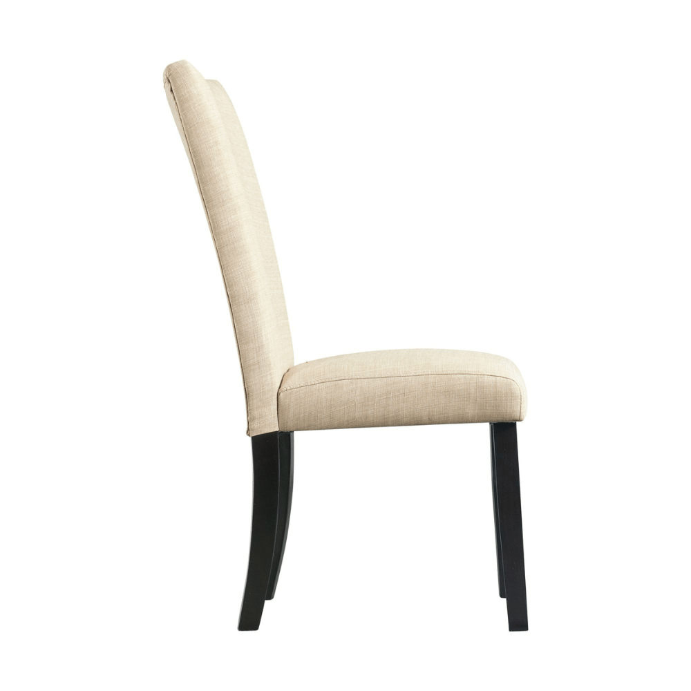 Felicia Upholstery Side Chair W/Linen Dining Chairs| Roots Furniture