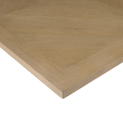 Square Metal Strap Dining Table (6629789827168)