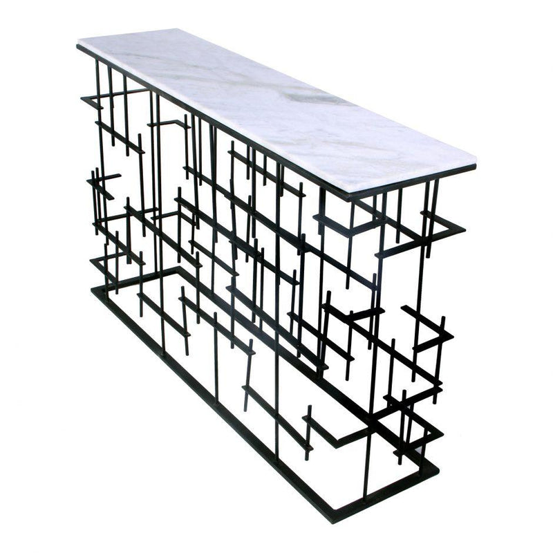 Matrix Console Table - Al Rugaib Furniture (4568059543648)