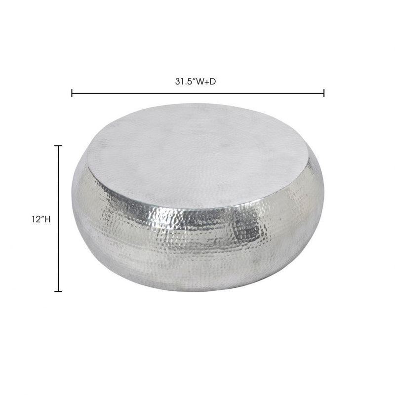 Tabla Coffee Table Silver - Al Rugaib Furniture (4583157137504)