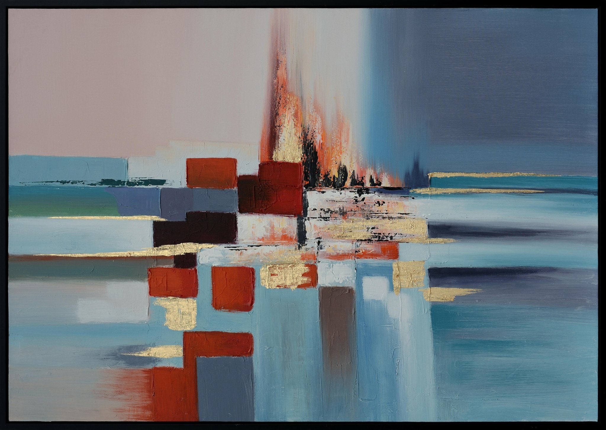 Fire Brick Handmade Oil Painting Paintings & Pictures| Crestview