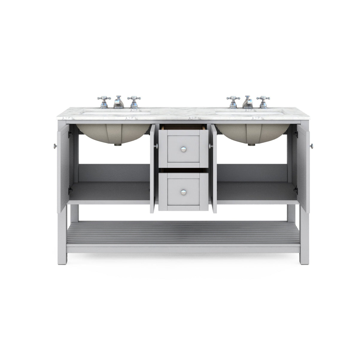 FL 60" Vanity Sinks| Roots Furniture