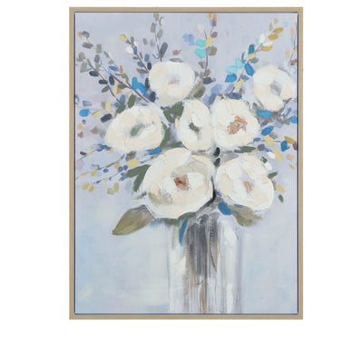 Flower Vase Wall Painting - Al Rugaib Furniture