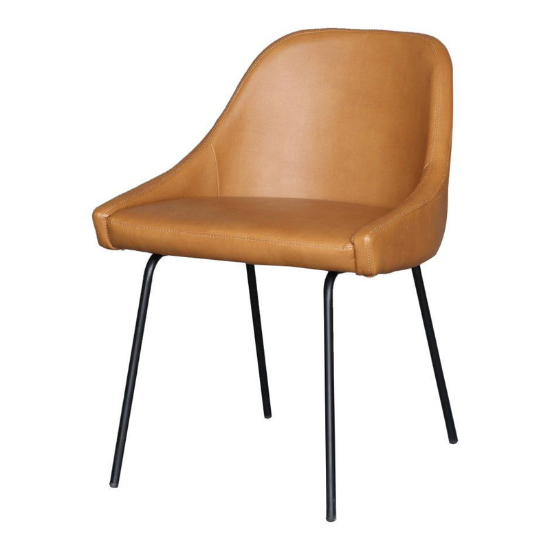 Blaze Dining Chair Tan - Al Rugaib Furniture (4583241777248)