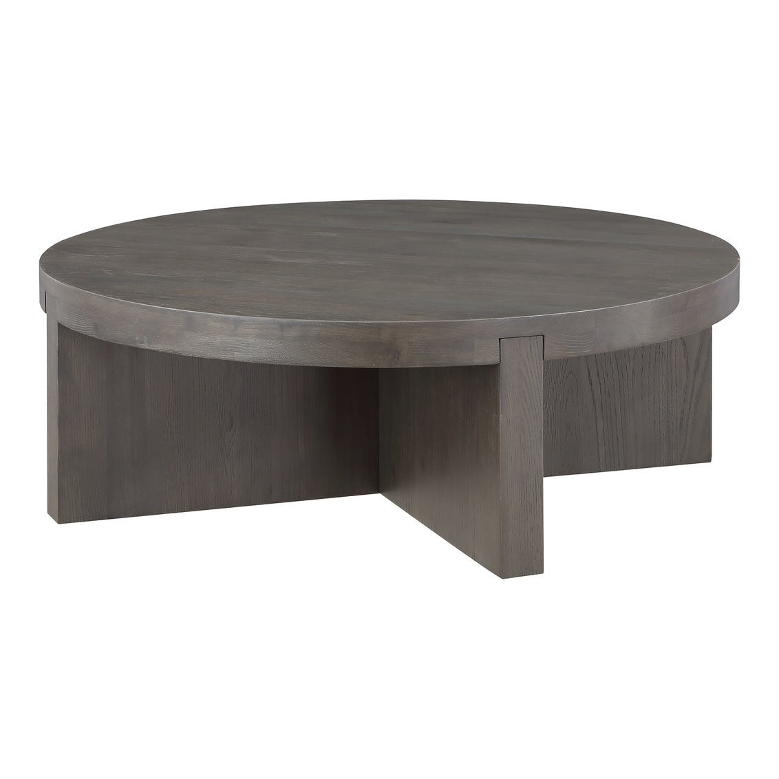 Folke Round Coffee Table Light Brown Coffee Tables| Moe's Home