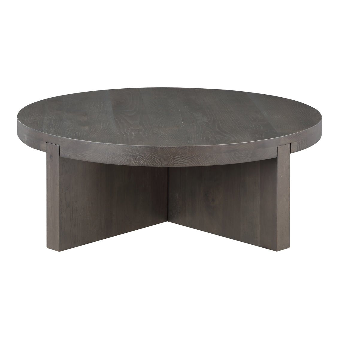 Folke Round Coffee Table Light Brown Coffee Tables| Moe's Home