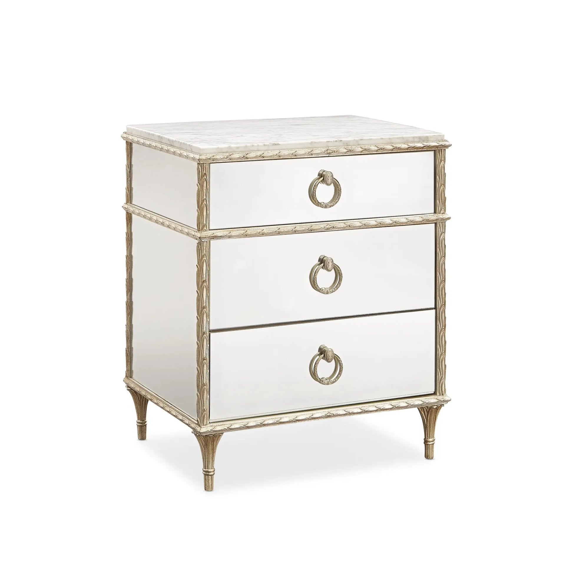 Fontainebleau - Platform Nightstand Nightstands| Caracole