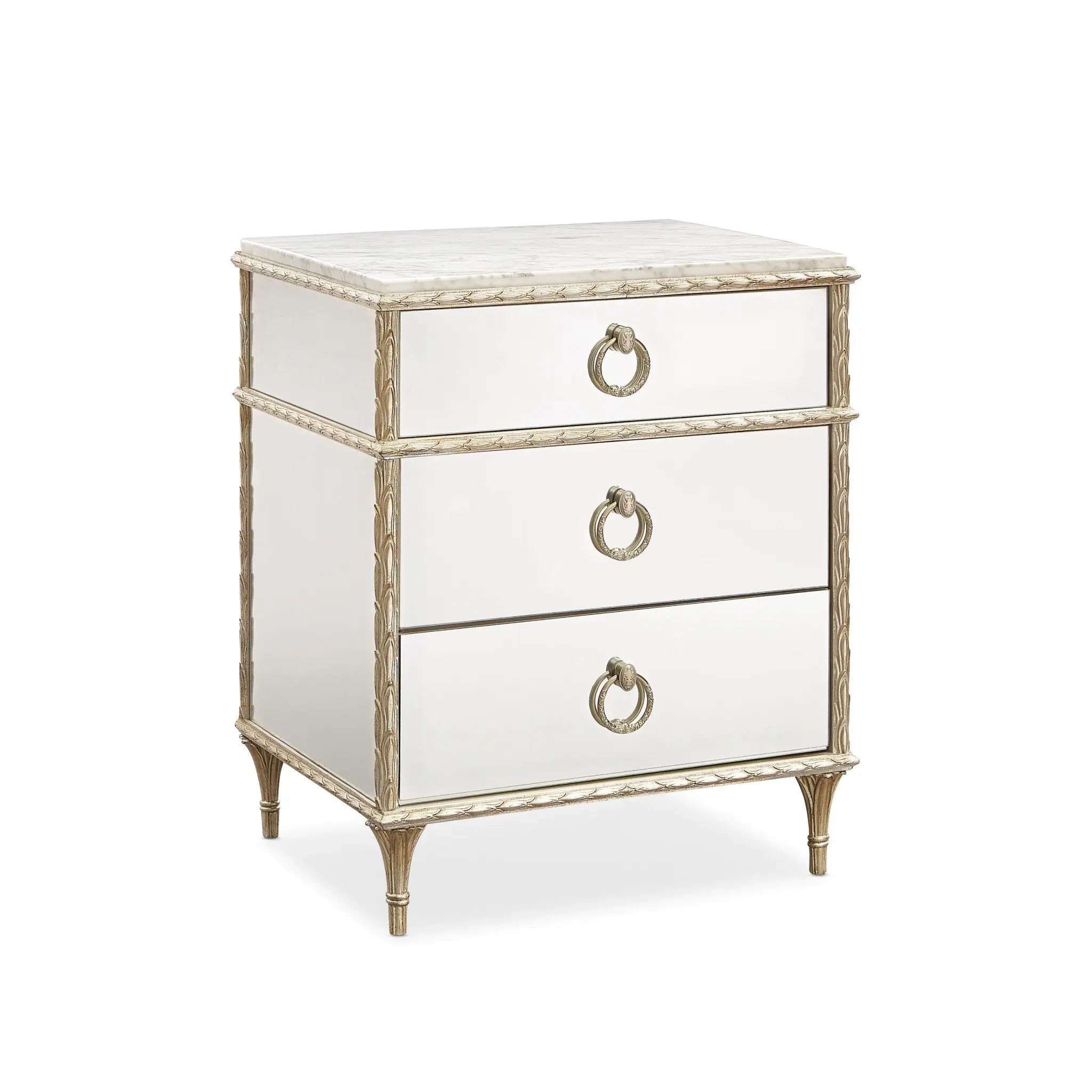 Fontainebleau - Platform Nightstand Nightstands| Caracole