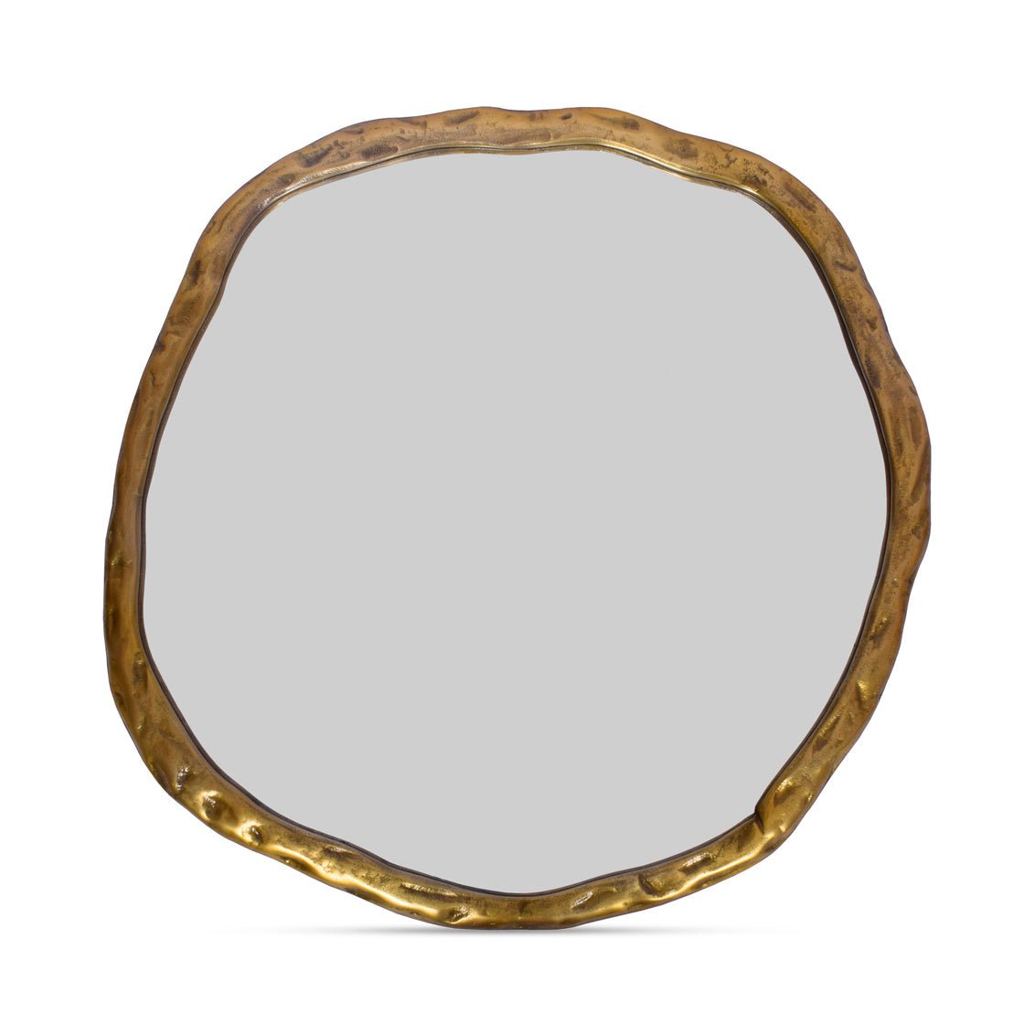 Foundry Mirror Large Gold Mirrors| Moe's Home