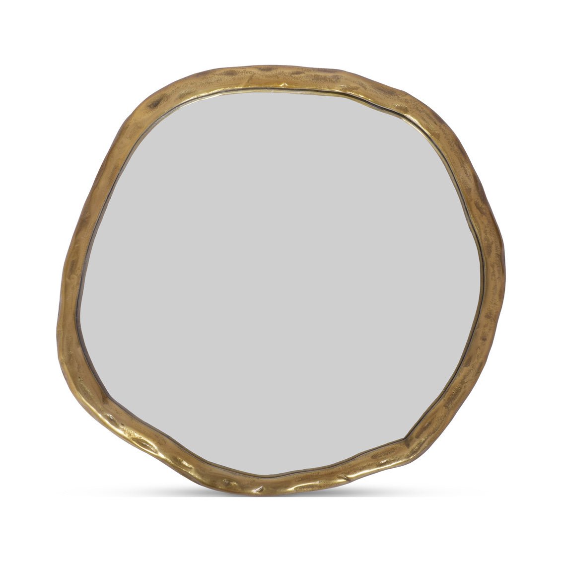 Foundry Mirror Small Gold Mirrors| Moe's Home