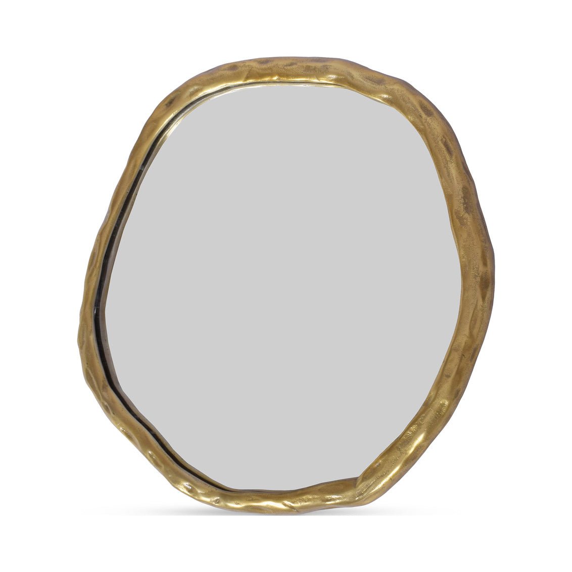 Foundry Mirror Small Gold Mirrors| Moe's Home