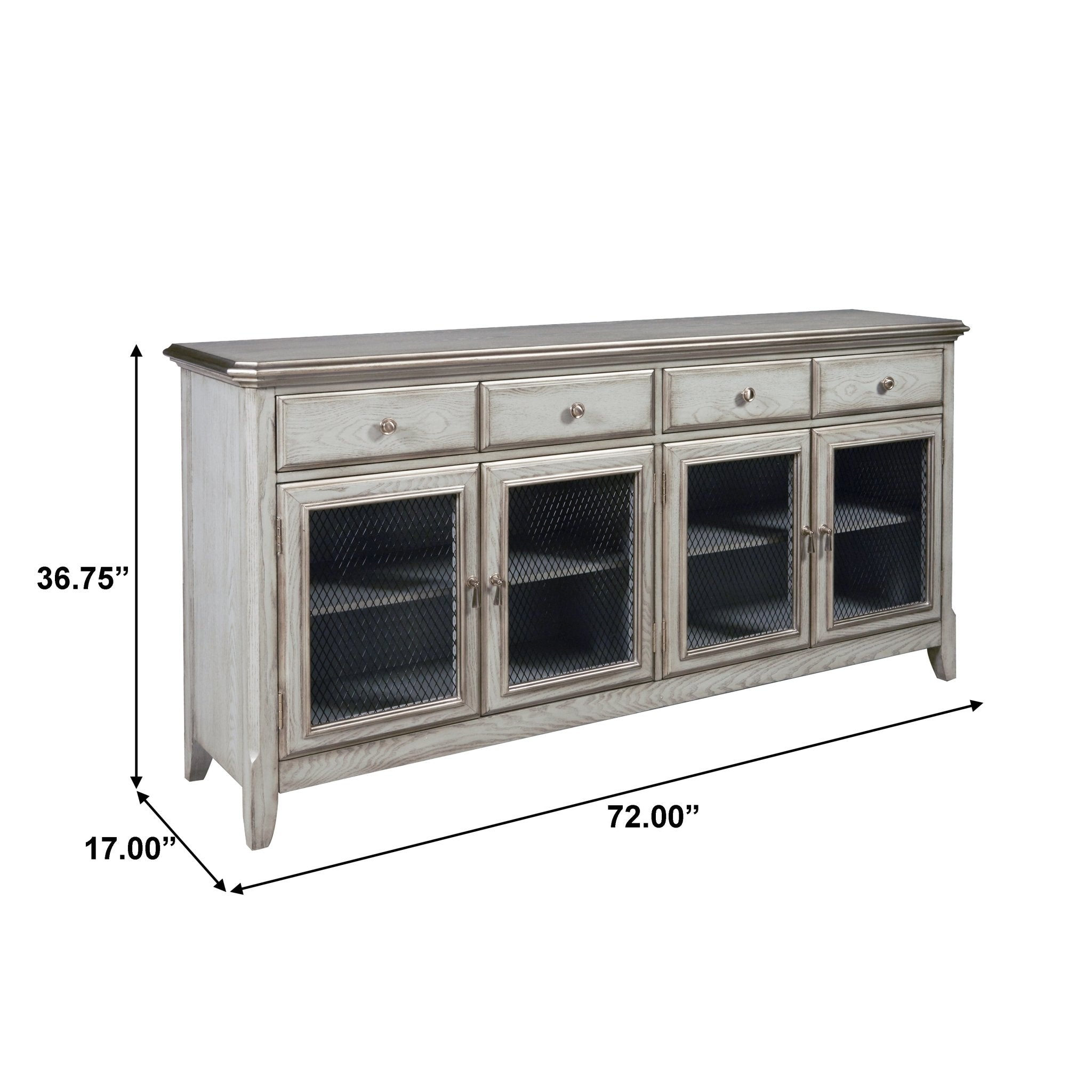 Four Door Credenza Consoles & Sideboards| Hooker