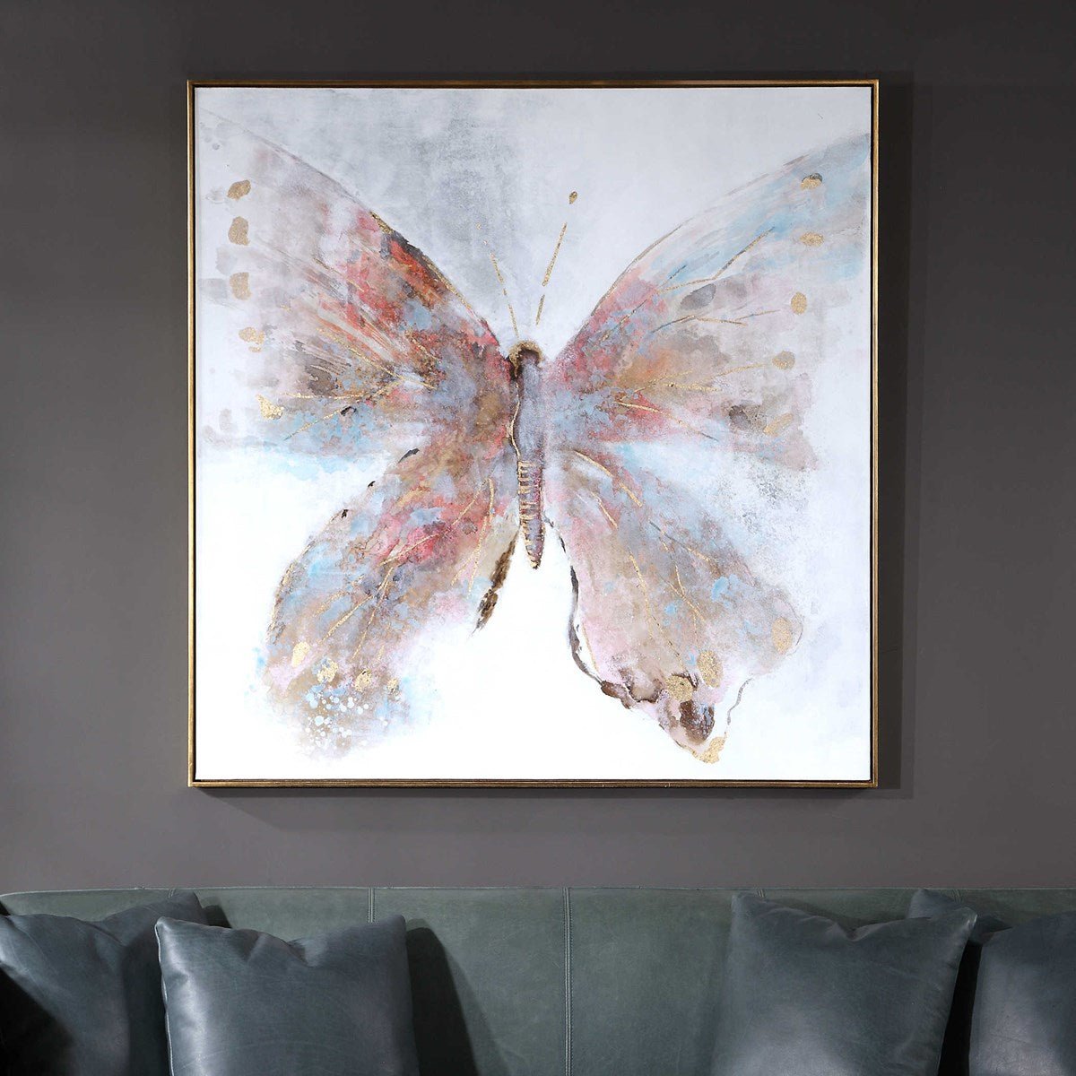 Free Flying Hand Painted Canvas Wall Art| Uttermost