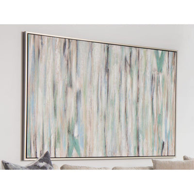 Blue Braid wall Decor W/Fram - Al Rugaib Furniture (4583237058656)