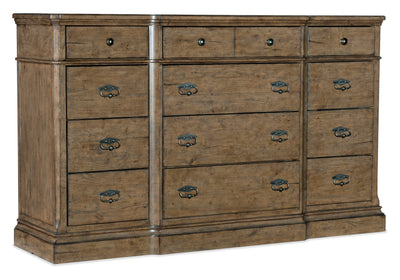 Twelve-Drawer Dresser - Al Rugaib Furniture (4688692871264)