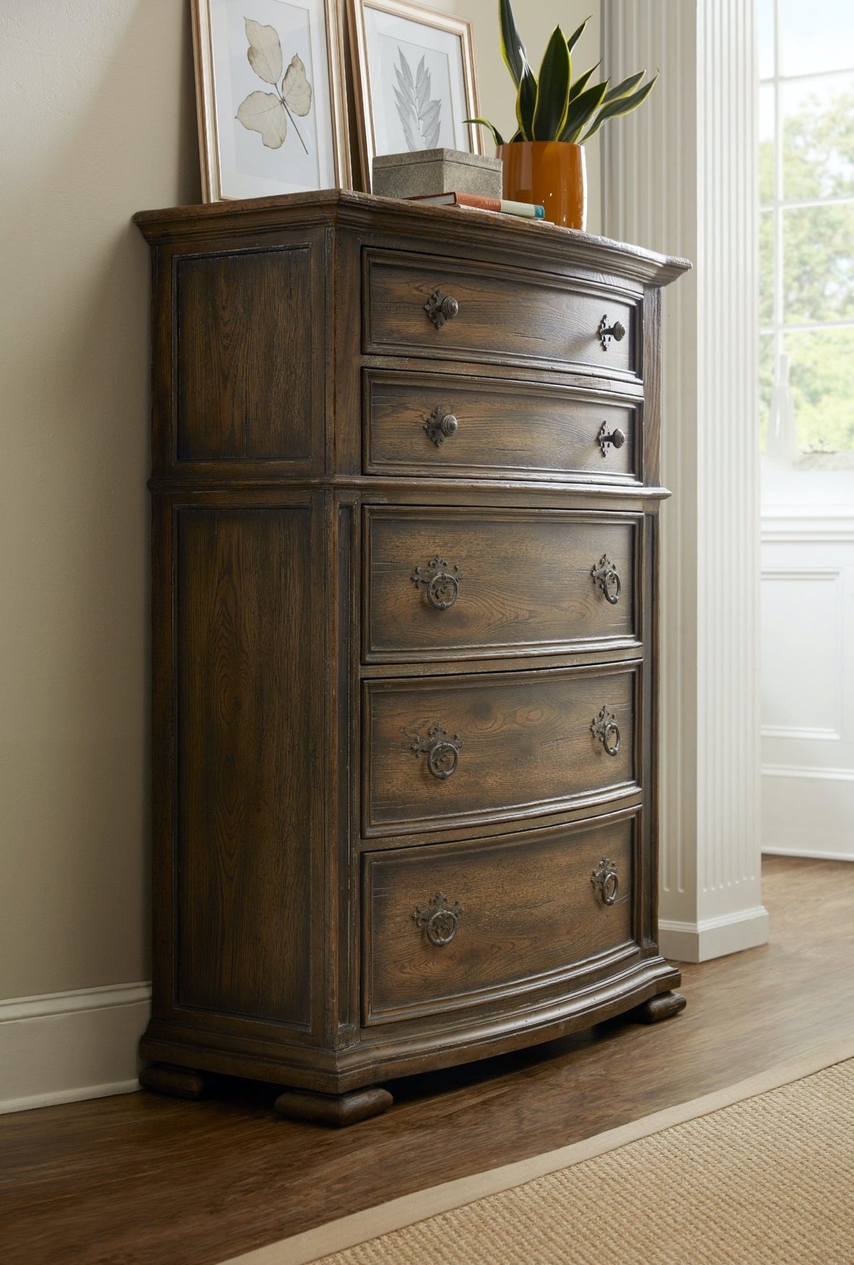 Gillespie Five-Drawer Chest Cabinets & Chests| Hooker