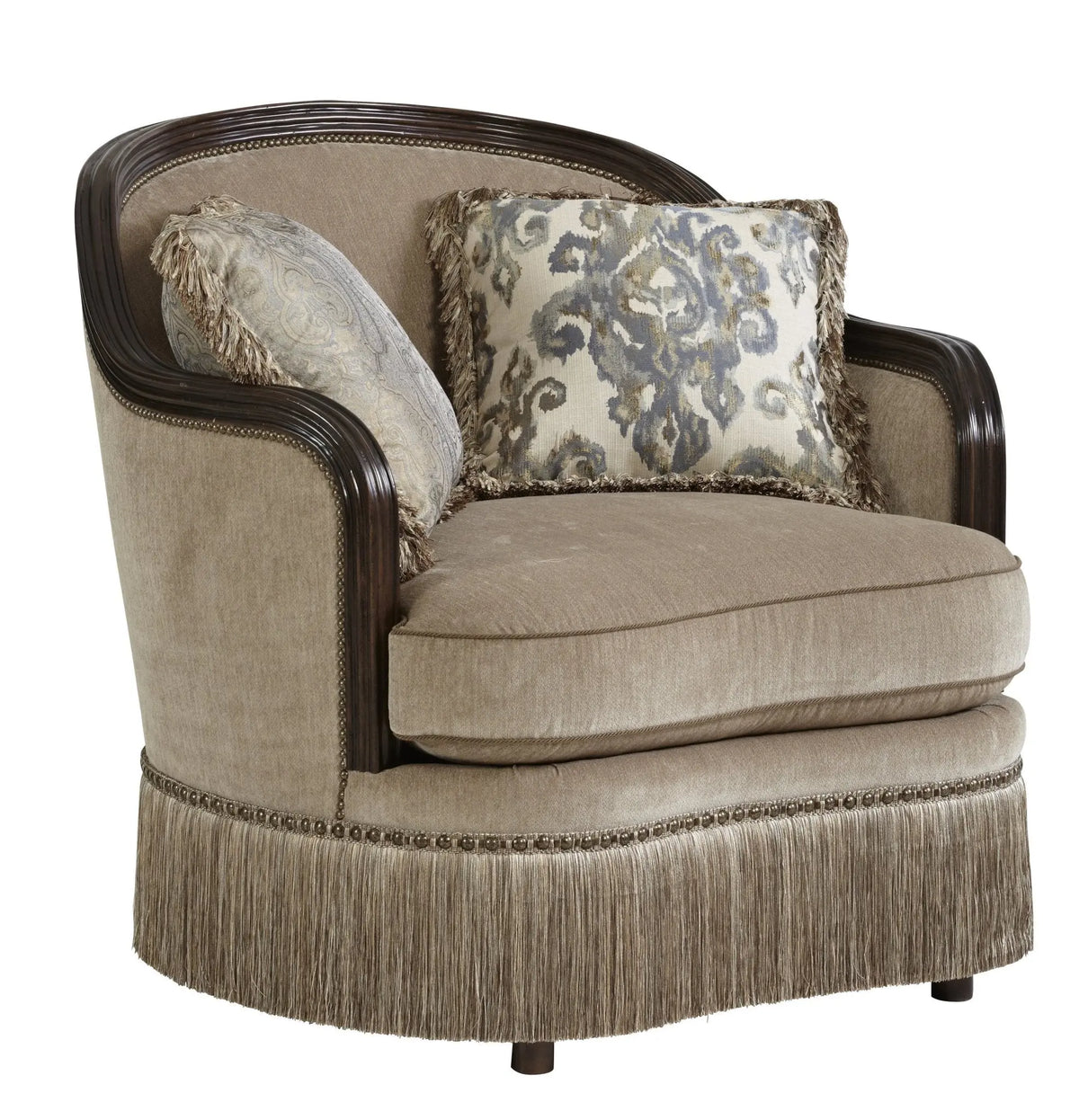 Giovanna Azure Matching Chair Chairs| A.R.T. Furniture