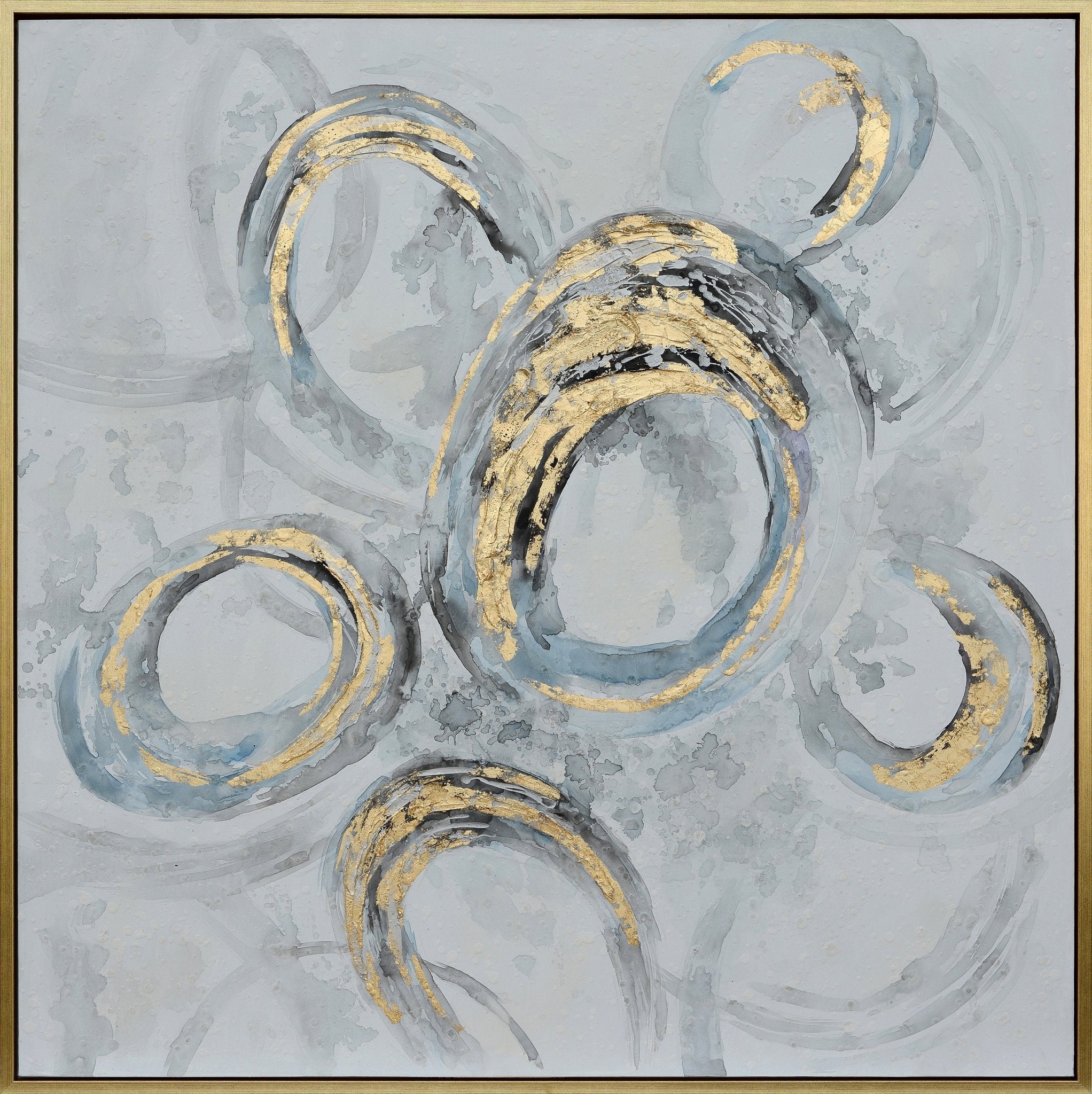 Gold Bonds Handmade Oil Painting Wall Art| Crestview