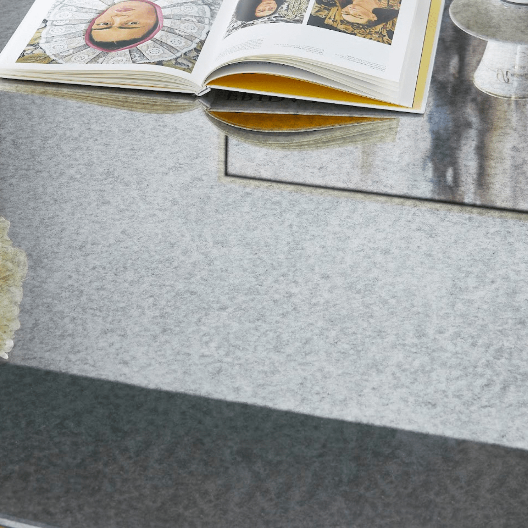 Luxe Foil Gold Metal Coffee Table Coffee Tables| Crestview