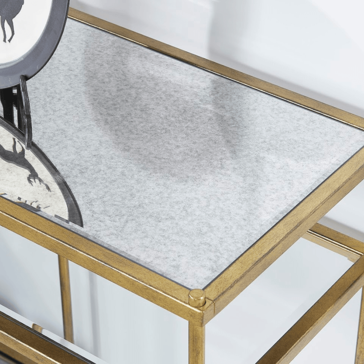 Luxe Foil Gold Metal Console Consoles & Sideboards| Crestview