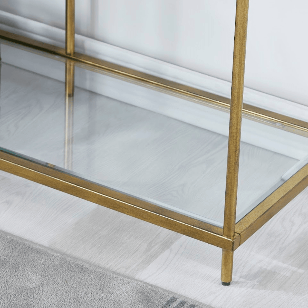 Luxe Foil Gold Metal Console Consoles & Sideboards| Crestview
