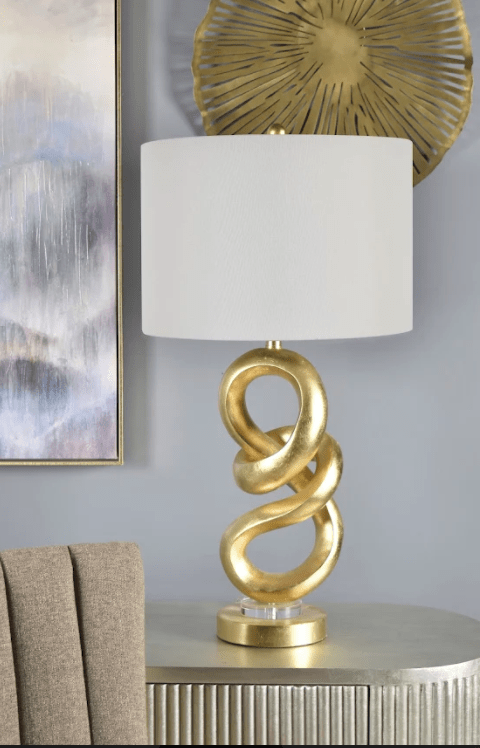Gold TABLE LAMP Table Lamps| Crestview