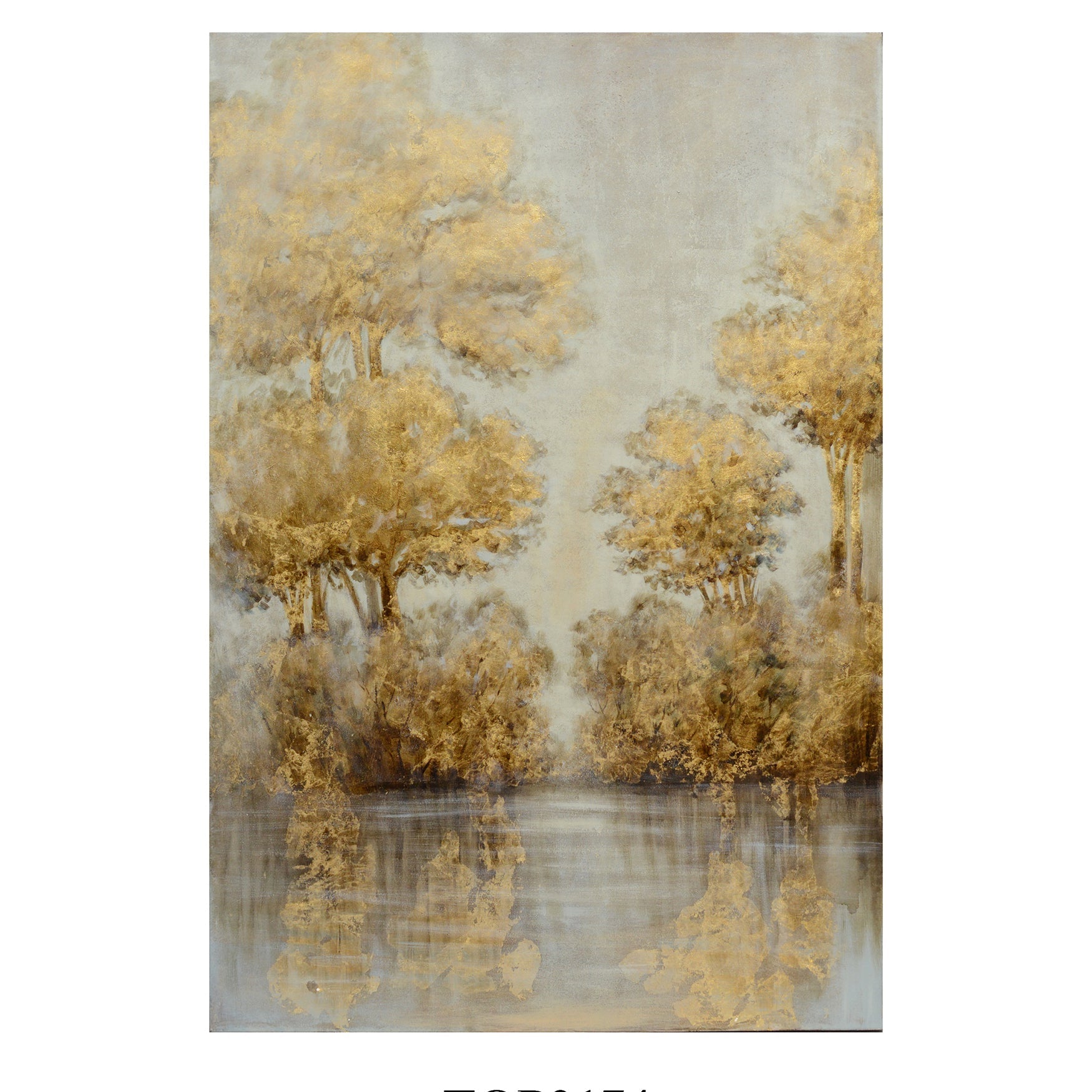 Golden Forest Wall Painting Wall Art| Crestview