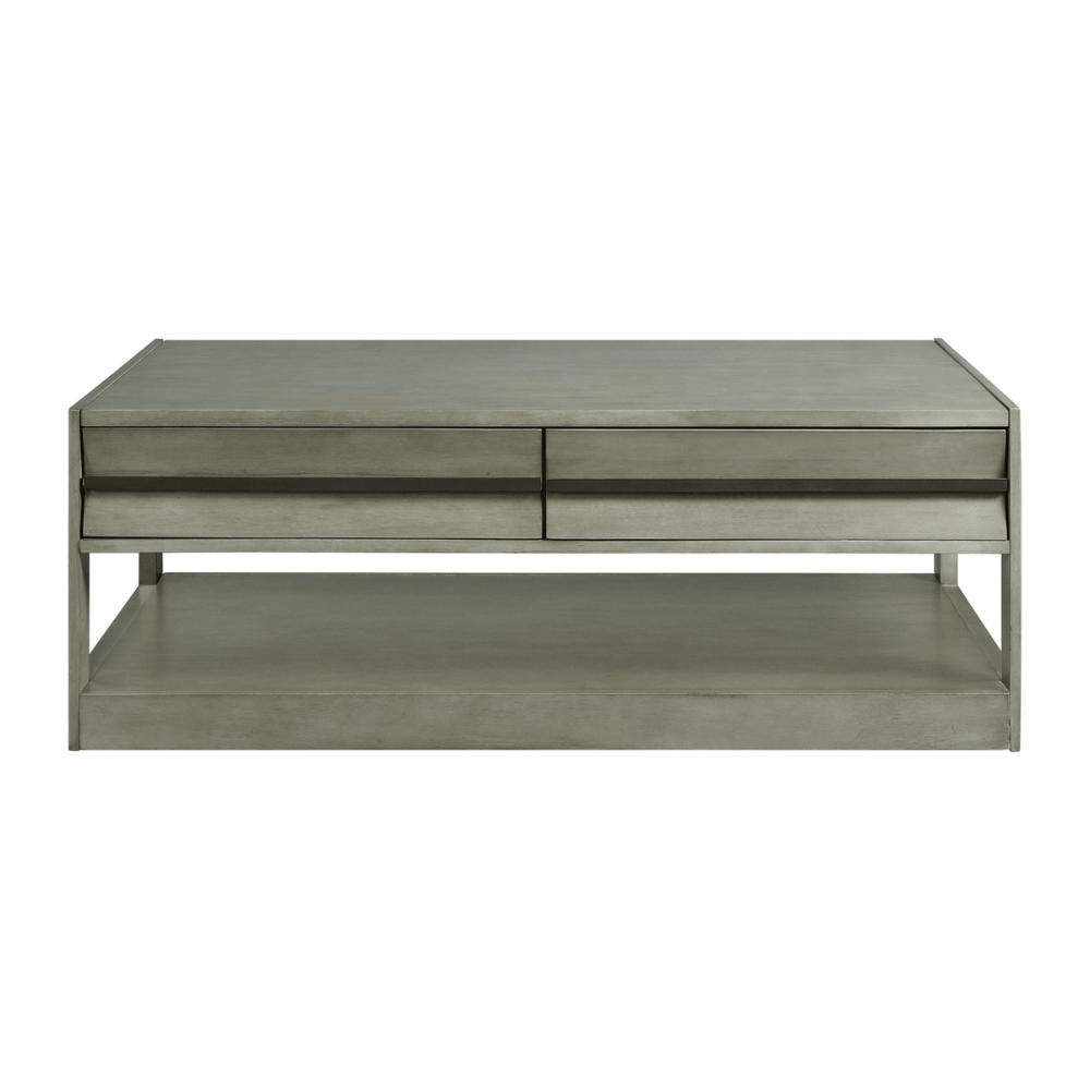 Gordon Rectangular Coffee Table In Grey Coffee Tables| Roots Furniture