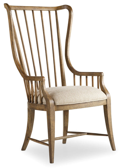 Tall Spindle Arm Chair - 2 per carton/price ea - Al Rugaib Furniture (4688704045152)