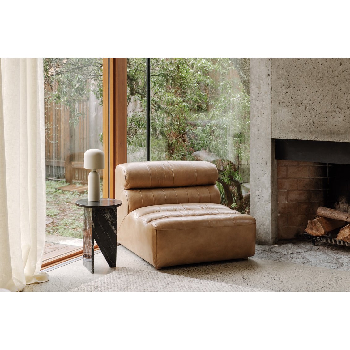 Grace Accent Table Black Marble Accent & End Tables| Moe's Home