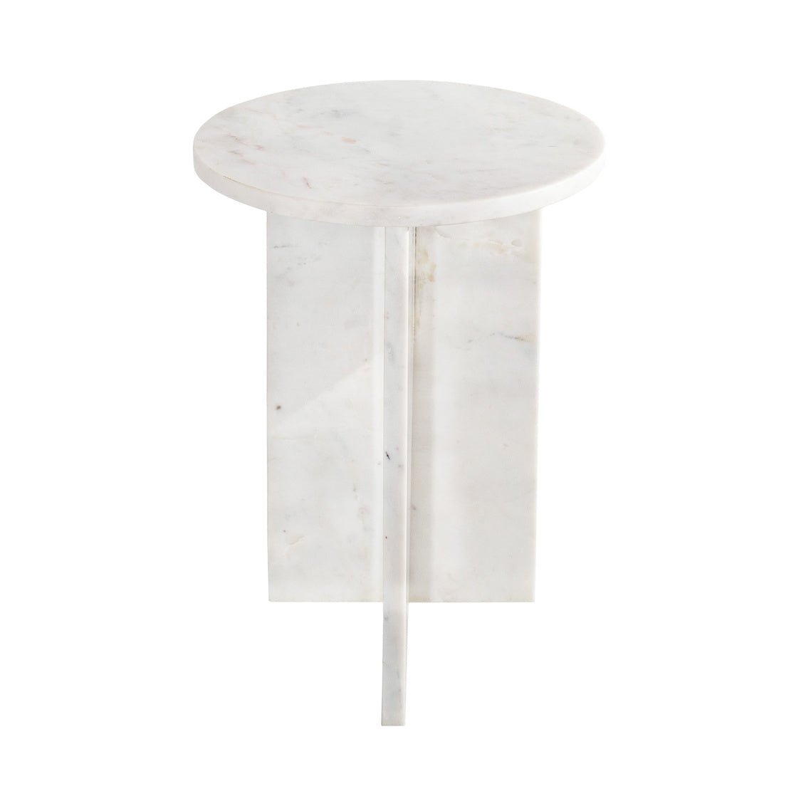 Grace Accent Table White Marble Accent & End Tables| Moe's Home