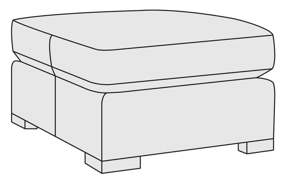 Bernhardt Germain Ottoman - B2661A (6624917749856)