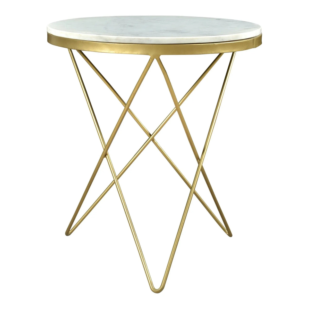 Haley Side Table Black Base Accent & End Tables| Moe's Home