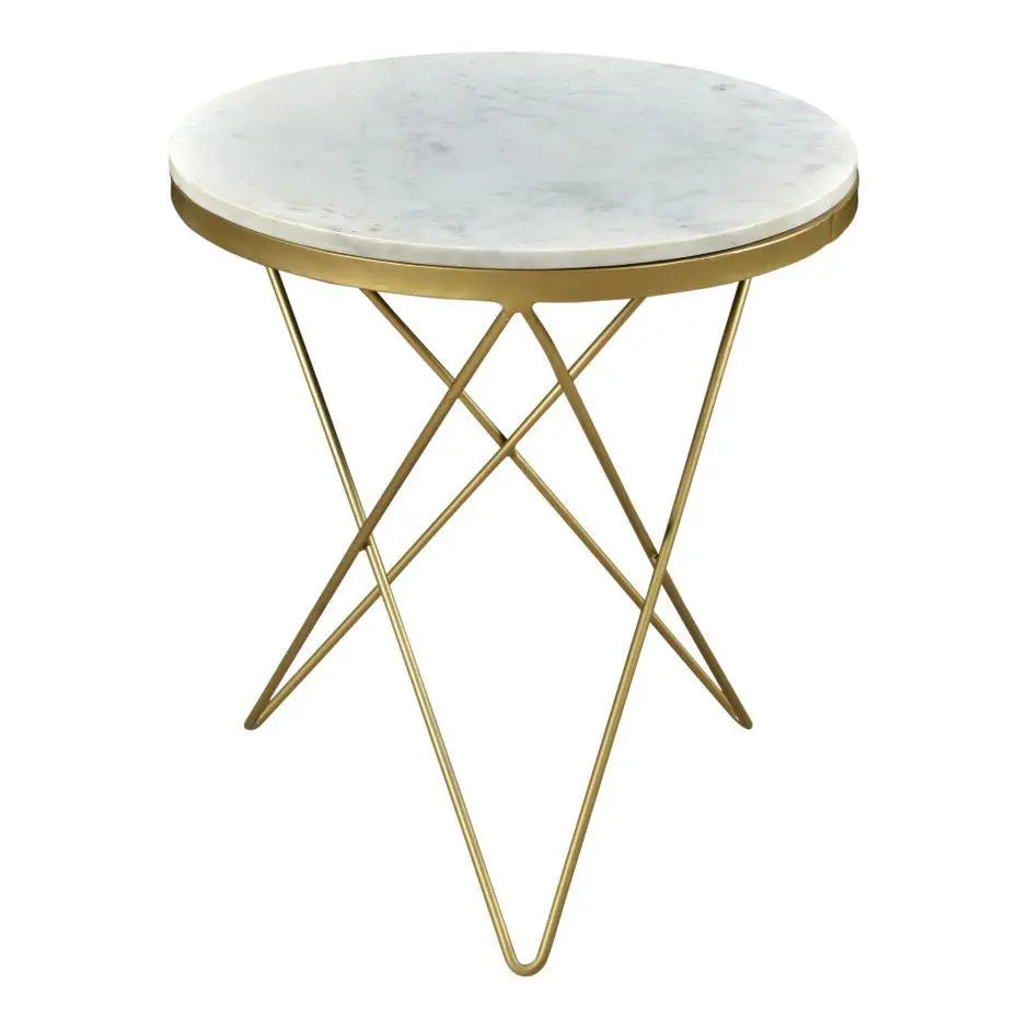 Haley Side Table Black Base Accent & End Tables| Moe's Home