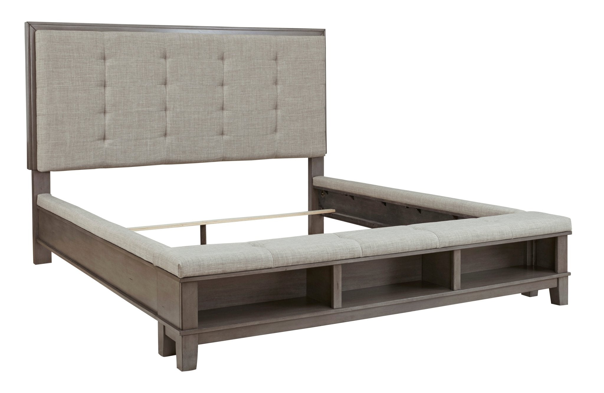 Hallanden King Bed w Storage Beds| Ashley Homestore