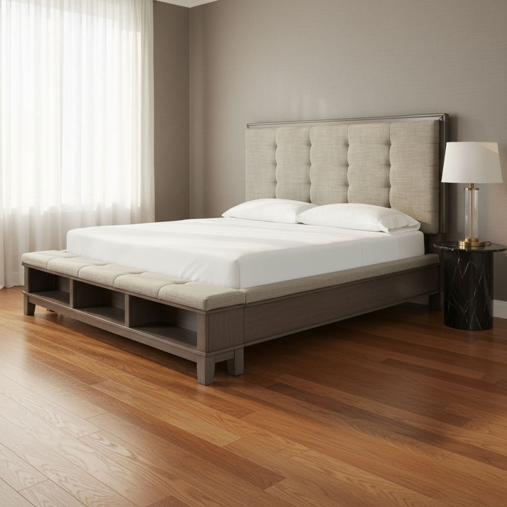 Hallanden King Bed w Storage Beds| Ashley Homestore