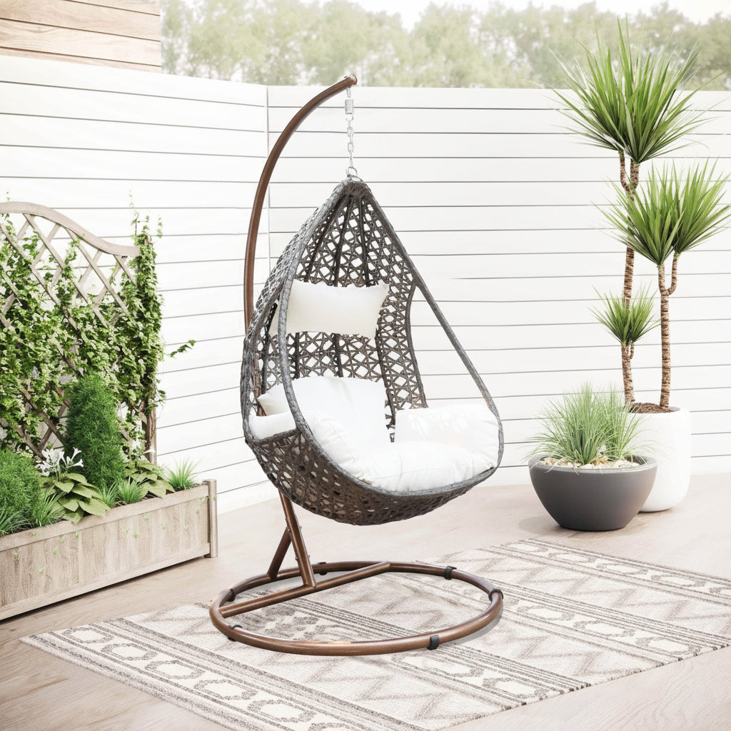 Hangging chair with cushion Outdoor Chairs| Roots Furniture