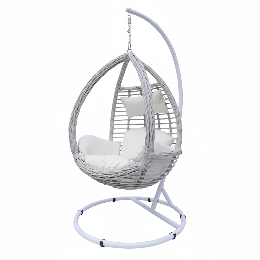 Hanging chair with cushion Outdoor Chairs| Roots Furniture