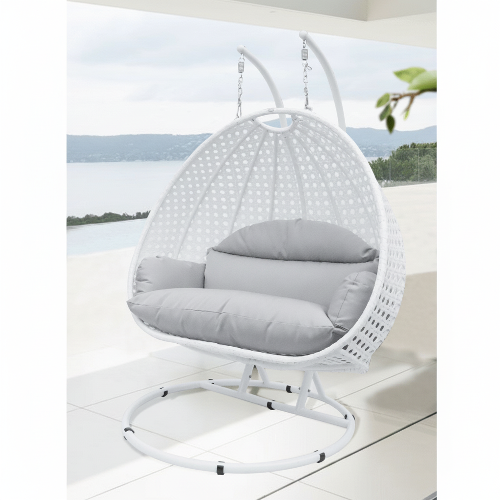 Hanging chair with cushion Outdoor Chairs| Roots Furniture