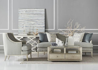 Harper Blue 4 Seater Sofa - Al Rugaib Furniture (4646208667744)