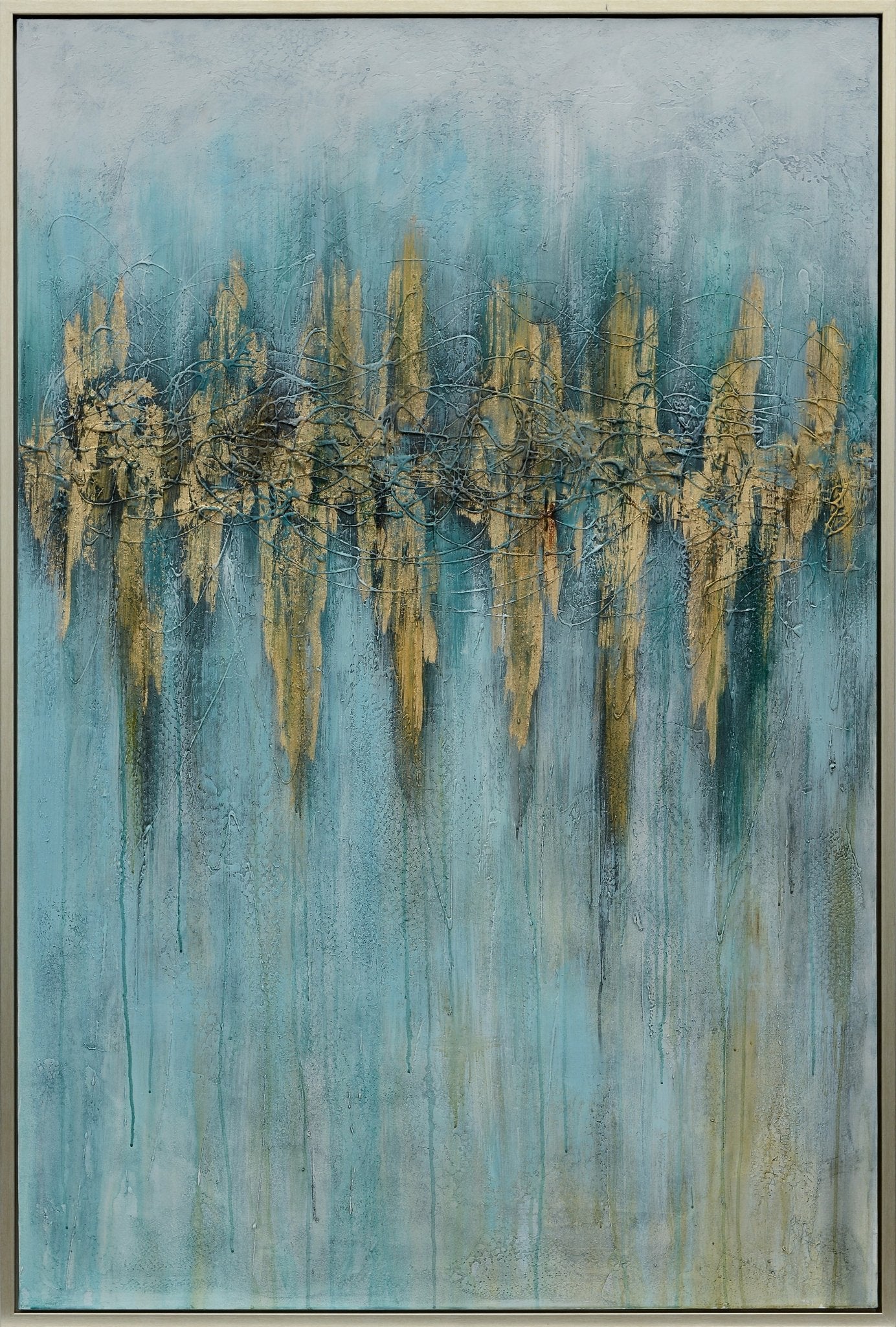 Harvey Lines Handmade Oil Painting Wall Art| Crestview